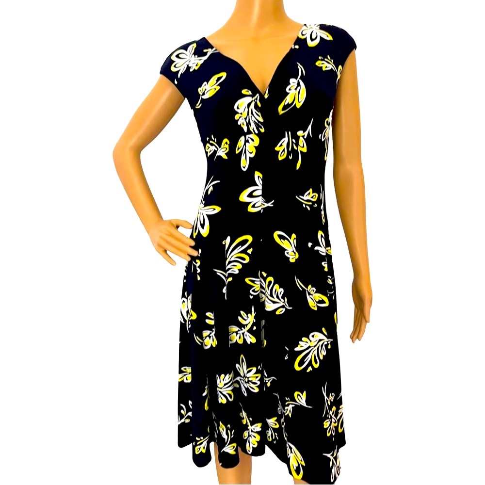Ralph Lauren flowered dress.